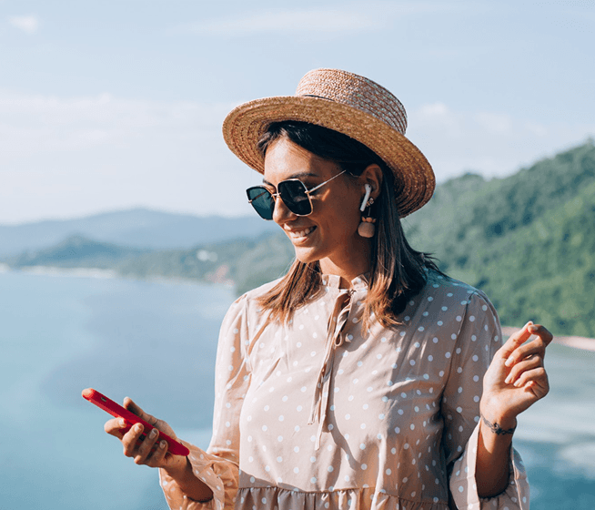 Traveler portrait